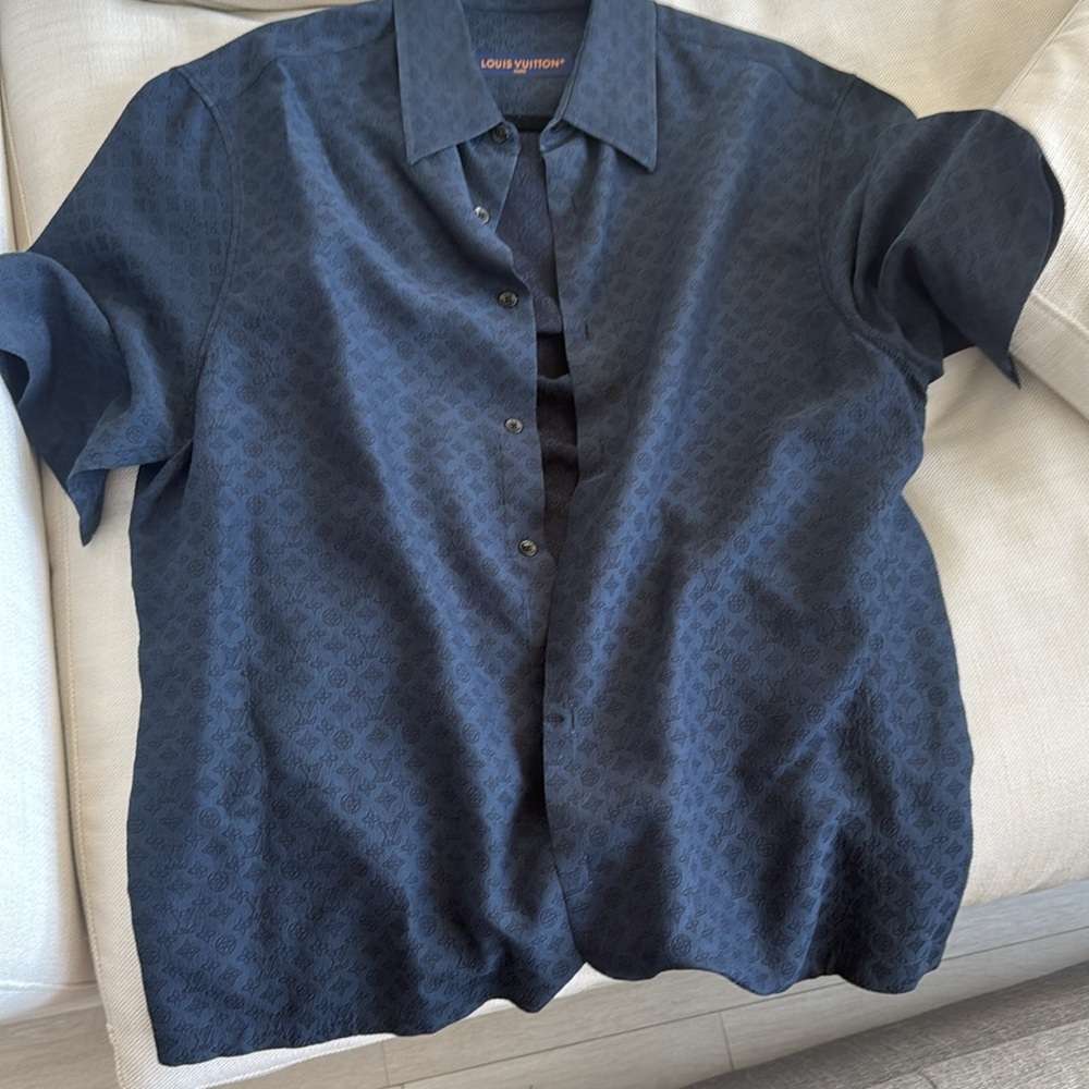 Louis Vuitton Dark Casual Button Down Shirt - Picture 2 of 4
